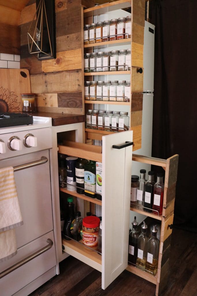 Rev-a-Shelf spice cabinets